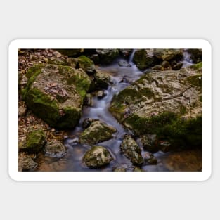 Mountain stream Sticker